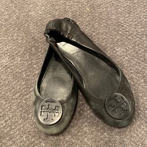 Black Tory Burch Ballet Flats